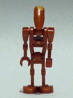 LEGO Minifigure -- Battle Droid Commander-Star Wars / Star Wars Episode 2 -- SW0482 -- Creative Brick Builders